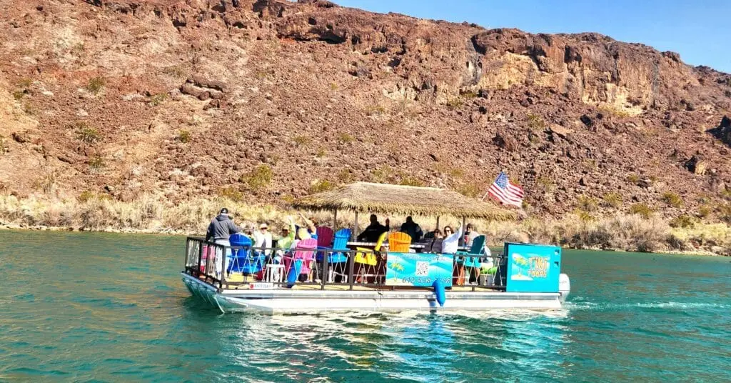 Party Pontoon - boat rental lake havasu